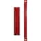 Ekena Millwork 16" Pull Handle & 12" Flush Pull for 2 1/4" Doors, Regal Red GB6001PP51612RR - alternate 5